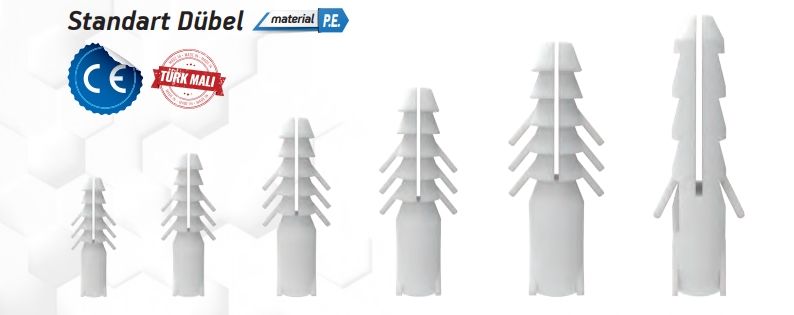 MADE  STANDART DÜBEL 7 MM