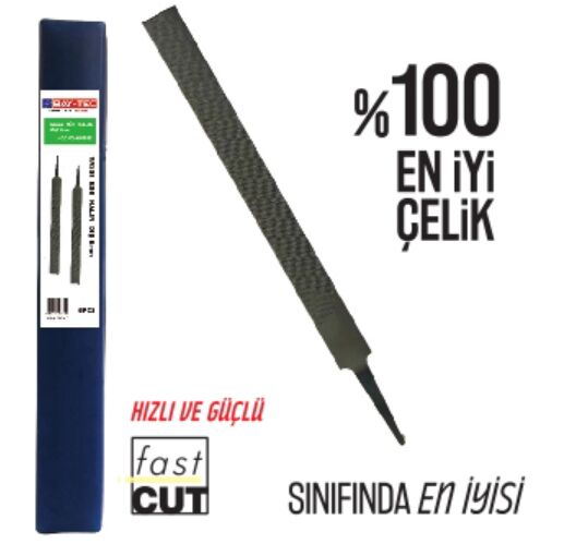 BAYTEC YASSI EGE KALIN DİŞ (12 ADET) 8 MM