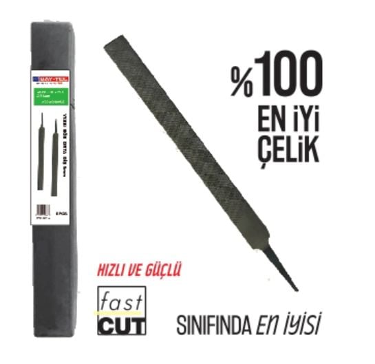 BAYTEC YASSI EGE ORTA DİŞ (12 ADET)  6 MM