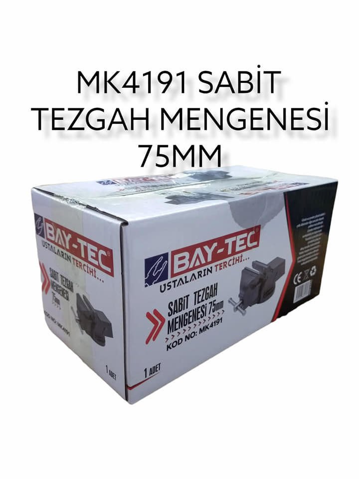 BAYTEC SABİT TEZGAH MENGENESİ 75 MM