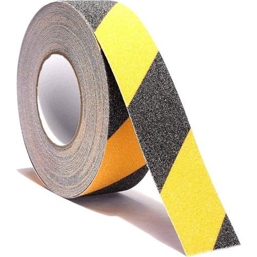 BAYTEC KAYDIRMAZ BAND SARI-SİYAH 25MM*15MT