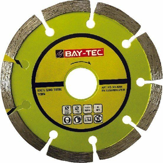 BAYTEC SOKETLİ ELMAS TESTERE 180 MM MK 0265