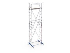 ALÜMİNYUM İSKELE MERDİVEN 2*4