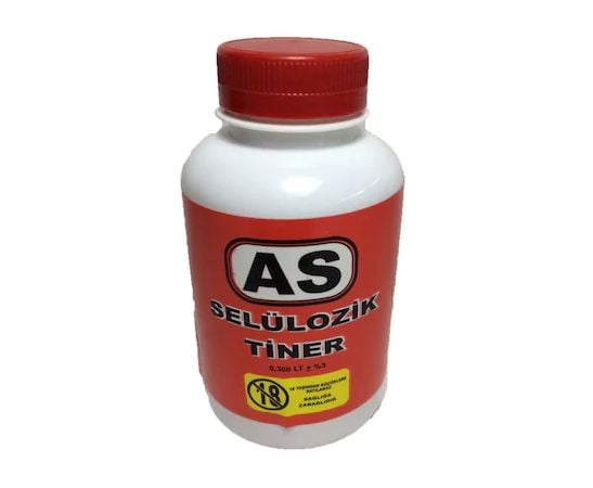 SELÜLOZİK TİNER 1/3 - 330 ML (25 AD)