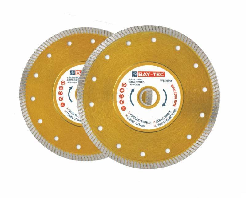 BAYTEC SÜPER TURBO ELMAS TESTERE 115 MM - İNCE