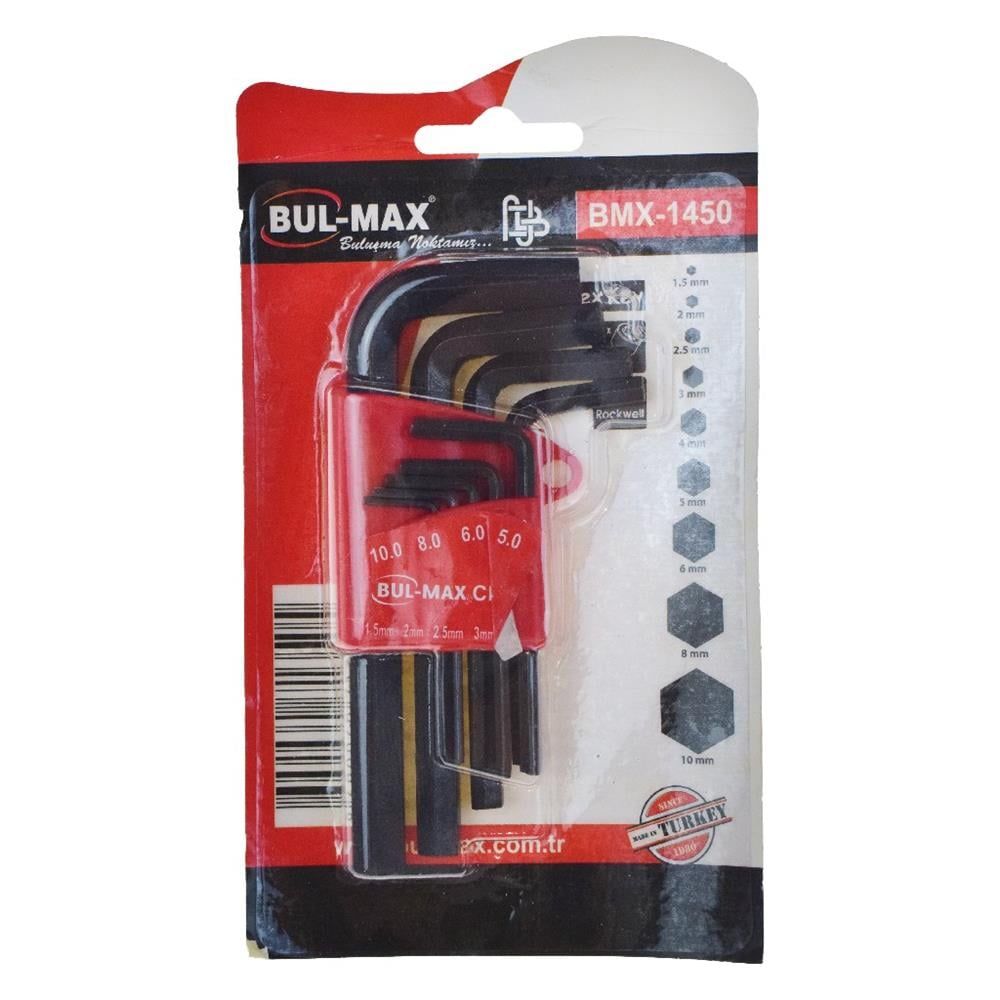 BULMAX 9 PCS  ALLEN SETi  BMX 1450