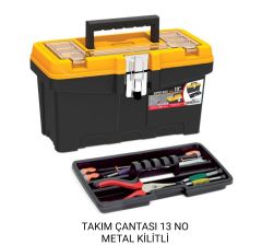 SÜPER BAG 13'' KİLİTLİ TAKIM ÇANTASI
