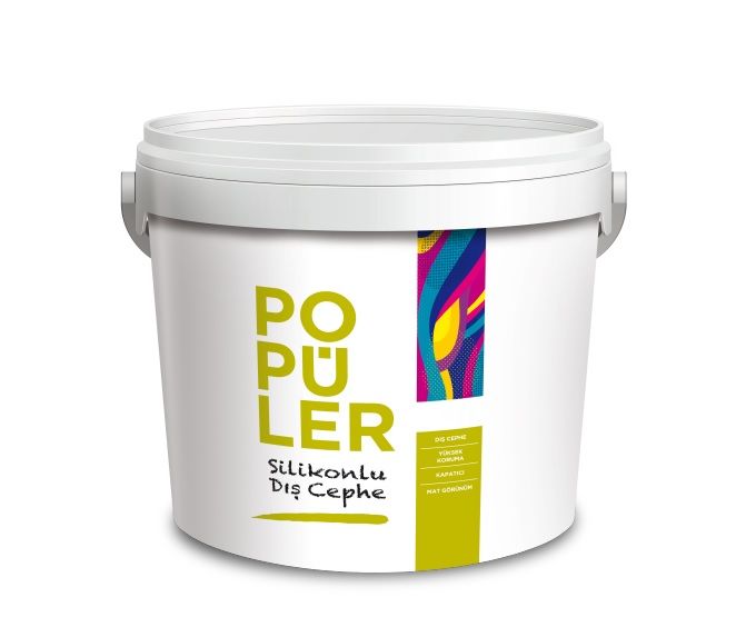 POPÜLER SİLİKONLU DIŞ CEPHE A BAZ 20 KG