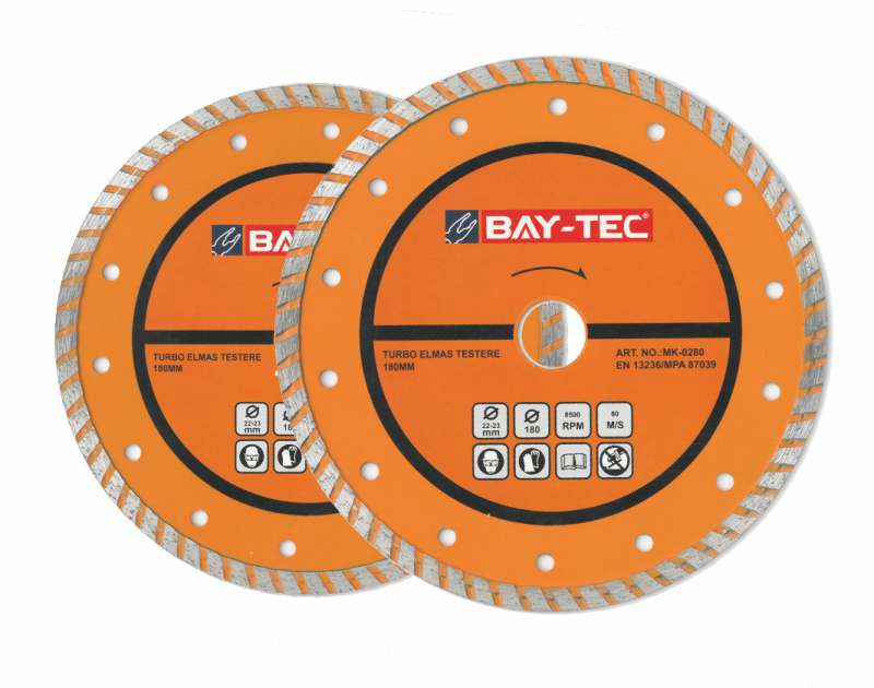 BAYTEC TURBO ELMAS TESTERE - 115 MM MK 0270