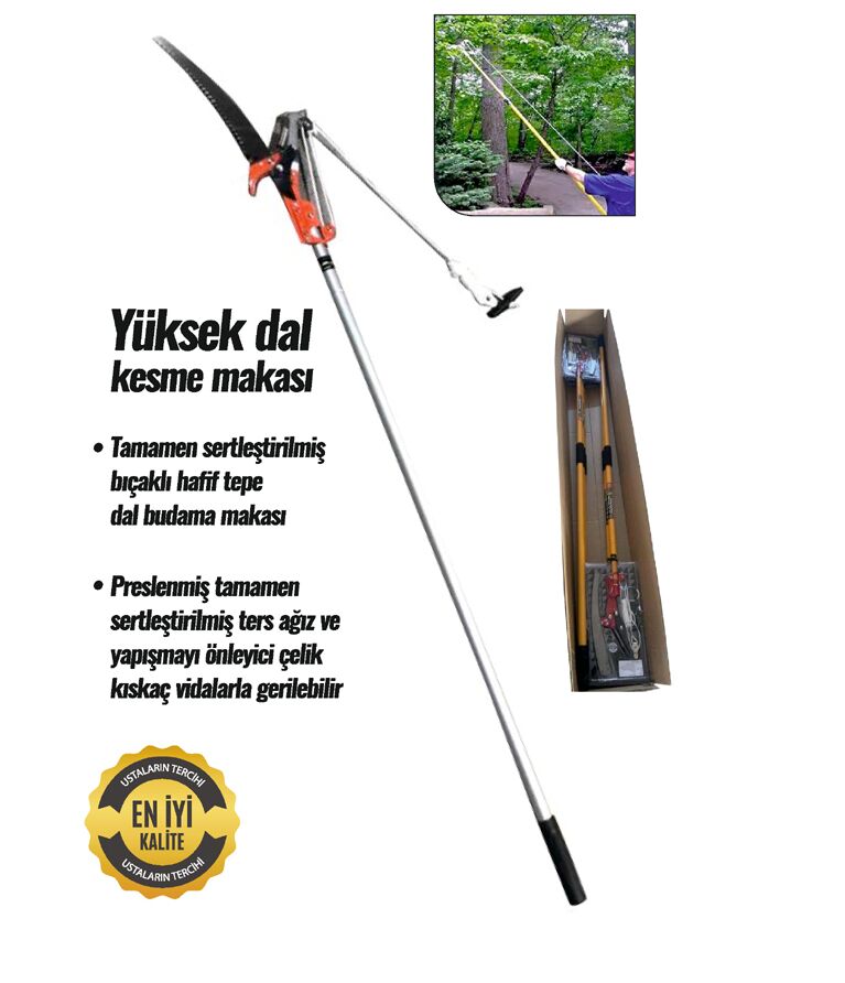 BAYTEC TEPE MAKASI TELESKOPİK METAL 2,80 CM