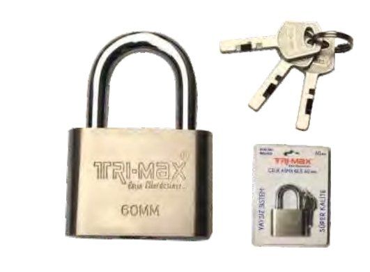 BAYTEC ÇELİK ASMA KİLİT 40MM