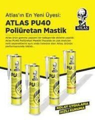 ATLAS  ÇELİK MASTİK KIRMIZI PU 040 [25 ADET ]