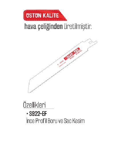 BAYTEC METAL TİLKİ KUYRUĞU  S922 EF[5Lİ ]