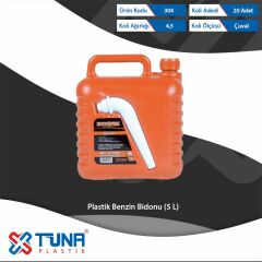 TUNA PLS ORİJİNAL BENZİN BİDONU 5 LT [ 304 ]