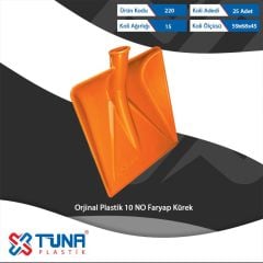 TUNA ORİJİNAL PLASTİK FARYAP KÜREK NO 10 [ 220 ]
