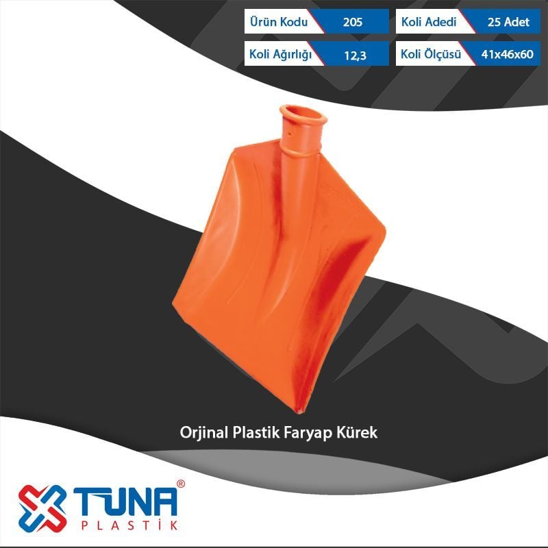 TUNA ORİJİNAL PLASTİK FARYAP KÜREK [ 205 ]