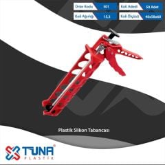 TUNA ORİJİNAL PLASTİK SİLİKON TABANCASI [25 ADET ]