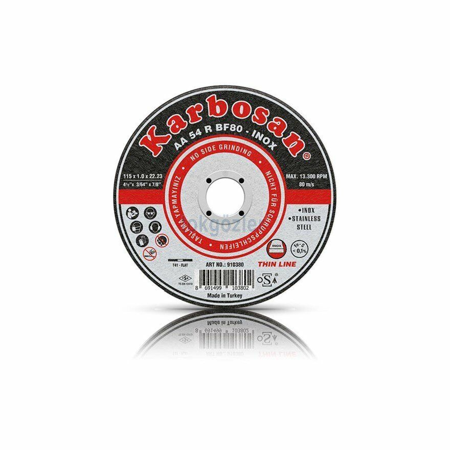 KARBOSAN 115 İNOX THİNLİNE KESİCİ