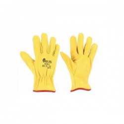 BAYTEC DERİ ELDİVEN SARI NO 10