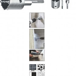 SDS BETON BUAT AÇMA  SETİ BAYTEC - 65 MM