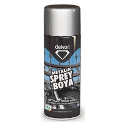 DEKOR SPREY BOYA- 400 ML AKRİLİK  KROM SARISI
