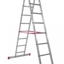 A TİPİ ALÜMİNYUM  MERDİVEN 2,5+2,5+1 [6 METRE ]