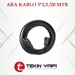 ARA KABLO 3*2,5 /20 MTR