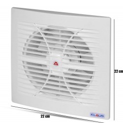 KLAUS 100 LÜK DEKORATİF BANYO ASPİRATÖR