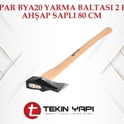 YAPAR BYA20 YARMA BALTASI 2 KG AHŞAP SAPLI 80 CM