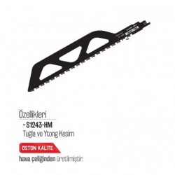 TİLKİ KUYRUĞU YTONG TUĞLA ( BAYTEC ) S1243HM