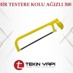 DEMİR TESTERE KOLU AĞIZLI 300 MM 4241
