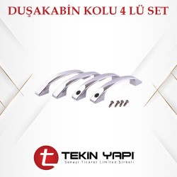 DUŞAKABİN KOLU 4 LÜ SET