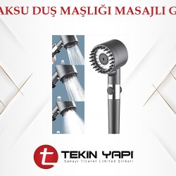 MAKSU DUŞ MAŞLIĞI MASAJLI GRİ