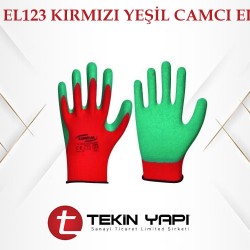 ZİMAK EL123 KIRMIZI YEŞİL CAMCI ELDİVEN