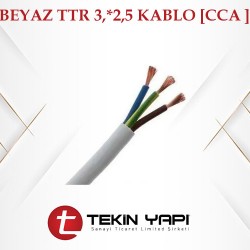 BEYAZ TTR 4*2,5 TTR KABLO