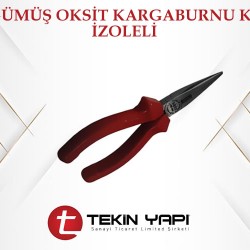 BOSS GÜMÜŞ OKSİT KARGABURNU KIRMIZI İZOLELİ