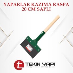 YAPARLAR KAZIMA RASPA - 20 CM SAPLI