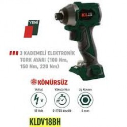 ŞARJLI DARBELİ VİDALAMA MATKAP KÖMÜRSÜZ 18V 5.0 AH