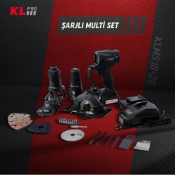 KLMS18-20 ŞARJLI MULTİ SET 18 V 2.0