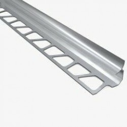 ALÜMİNYUM PARLAK FAYANS KÖŞEBENDİ DIŞ 12 CM