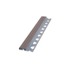 LASTİKLİ BASAMAK KÖŞE KAHVERENGİ 10 MM