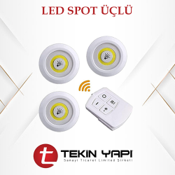 LED SPOT ÜÇLÜ