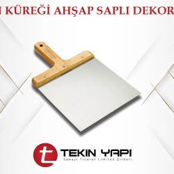 MACUN KÜREĞİ AHŞAP SAPLI DEKOR - 20 CM