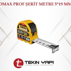 DMAX PROF ŞERİT METRE 5*19 MM