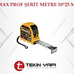 DMAX PROF ŞERİT METRE 10*25 MM