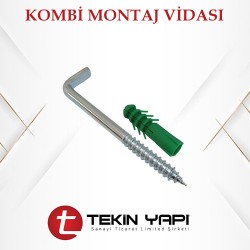 KOMBİ MONTAJ VİDASI