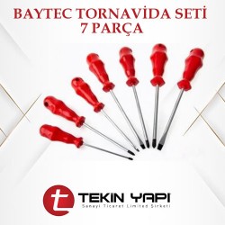 BAYTEC TORNAVİDA SETİ 7 PARÇA