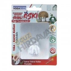 SİHİRLİ ASKI KARE GRİ 3D036
