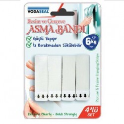 RESİM ÇERÇEVE ASMA BANDI-4 LÜ SET