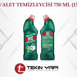 WC TUVALET TEMİZLEYCİSİ 750 ML (15 ADET)